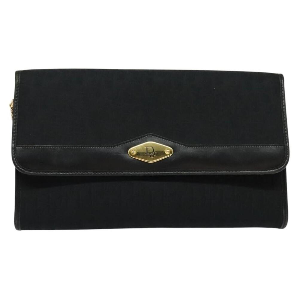 Dior Trotter Chain Shoulder Bag Black